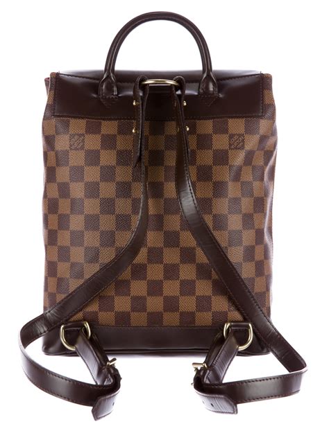 Louis Vuitton damier soho backpack